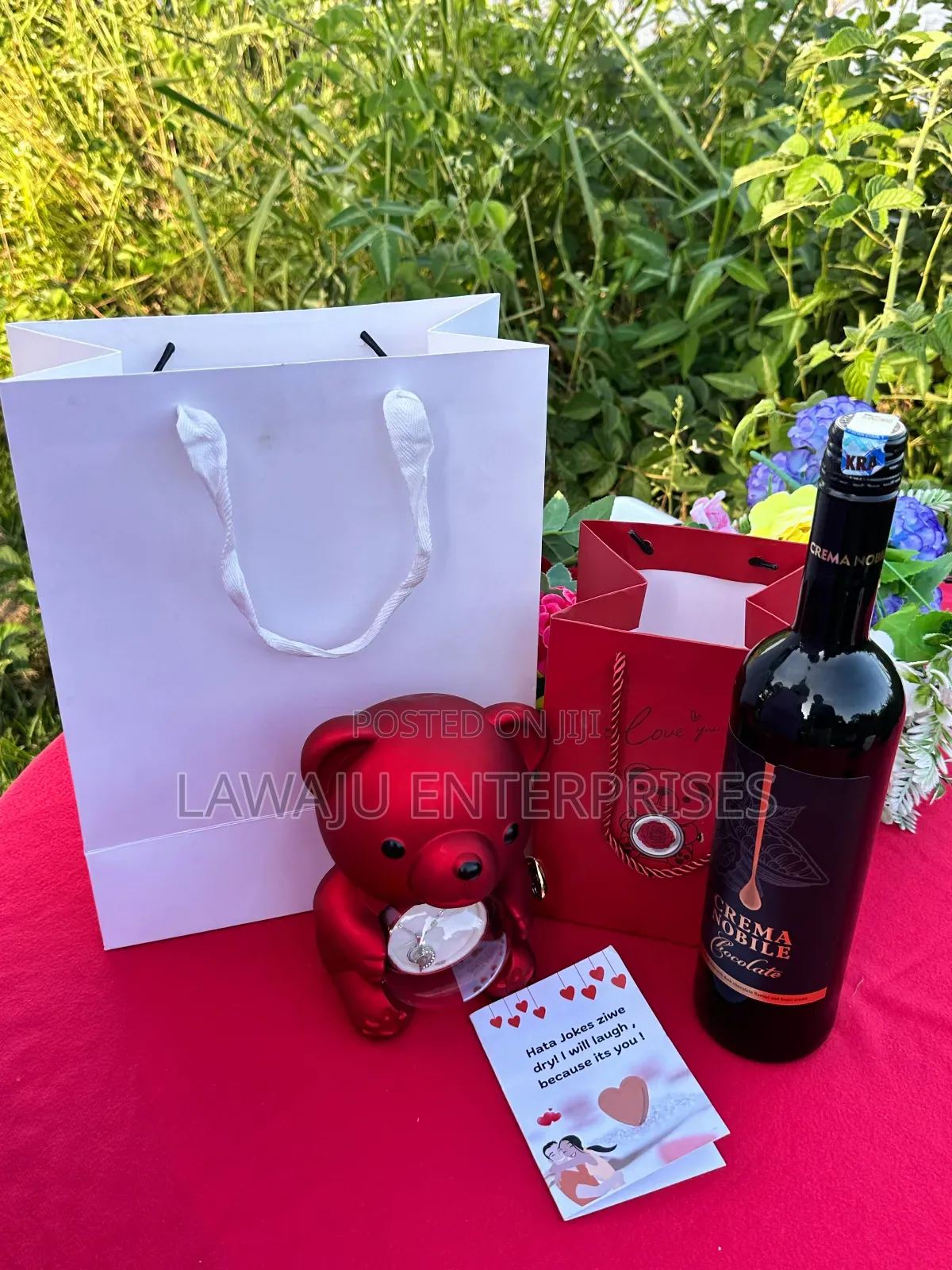 Valentine's Gift for Her With Crema Nobile Wine