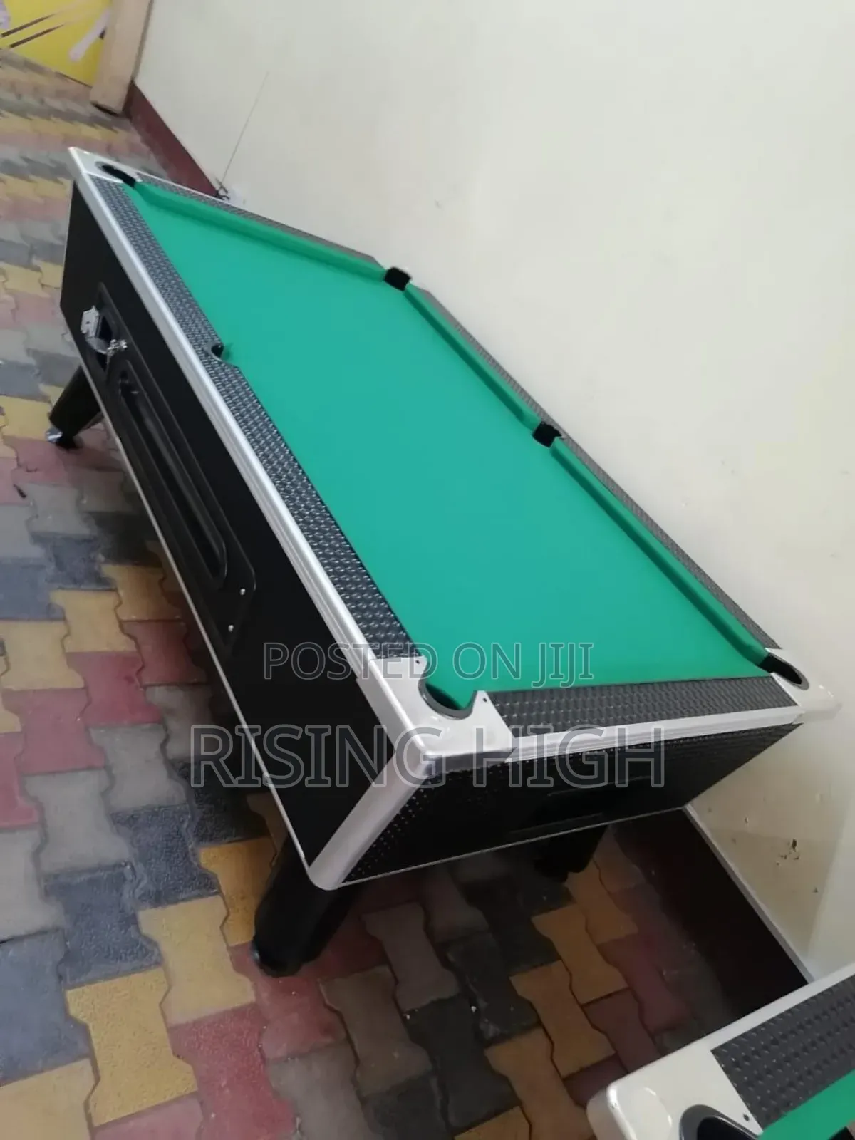 Stylish Marble Top Pool Table