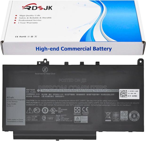 7CJRC Laptop Battery for Dell Latitude 7470