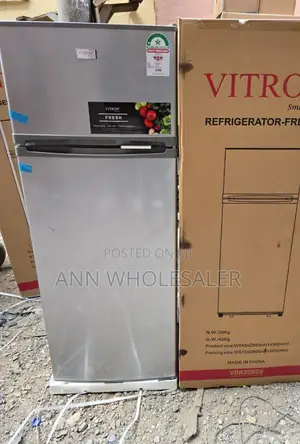 Vitron VDR208DS 208 Litres Double Door Refrigerator VT/2