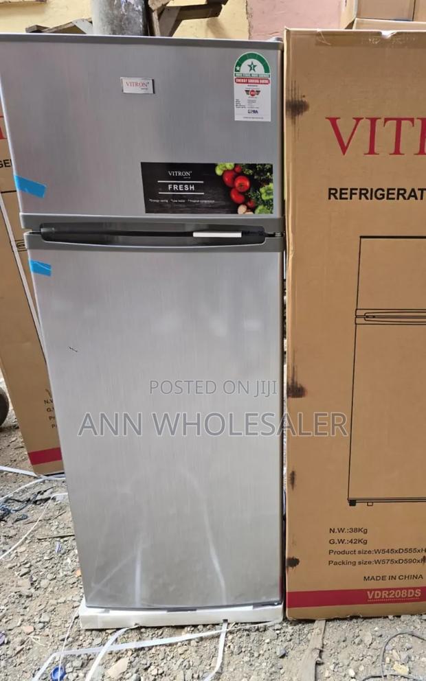 Vitron 208 Litres Two Door Refrigerator VT/2