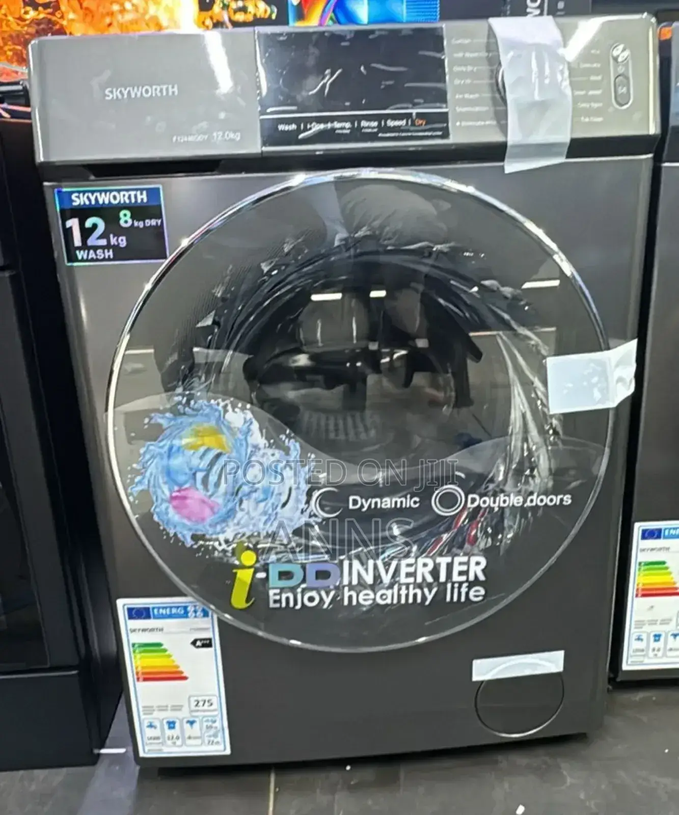 Skyworth 12kgs Wash and Dry Front Load Washing Machine