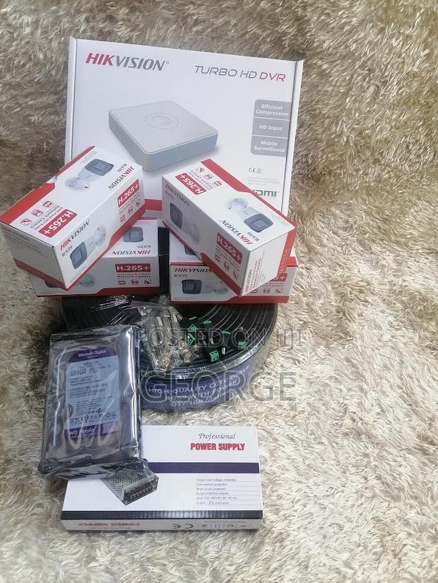 4-Fourhik Vision 1080p Smart Hybrid CCTV Cameras Kit