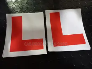 2pcs Learner "L" Sticker Sign