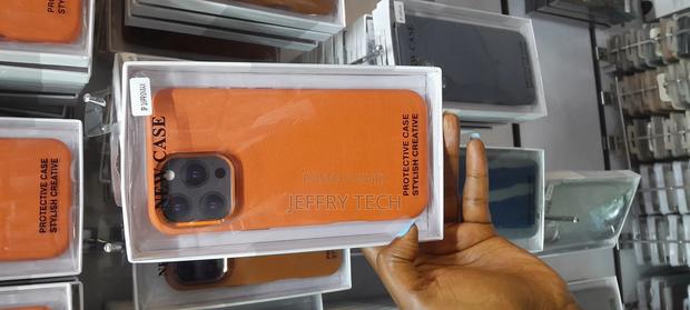 iPhone 16 Pro Max Leather Case With Metal Camera Bezel| - thumbnail 3