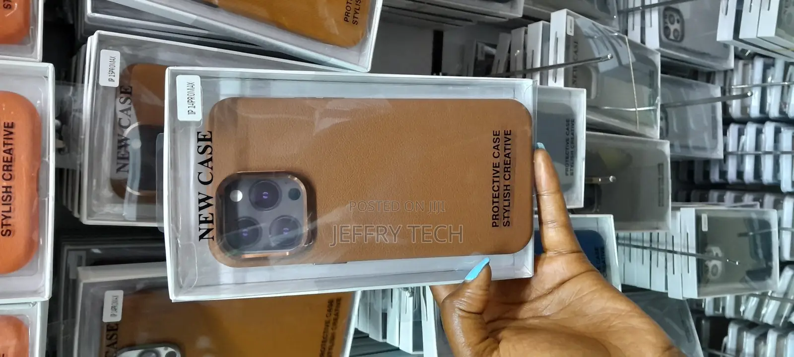 iPhone 14 Pro Max Magsafe Leather, Metal Camera Bump Frame