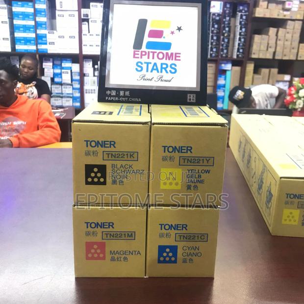 Superb Konica Minolta TN 221 Toner Cartridges