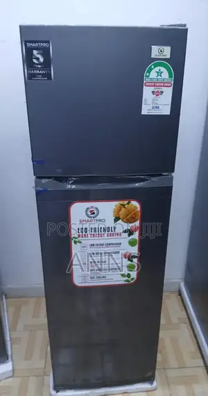 Smartpro 168L Double Door Fridge ~SFR-210DT-1