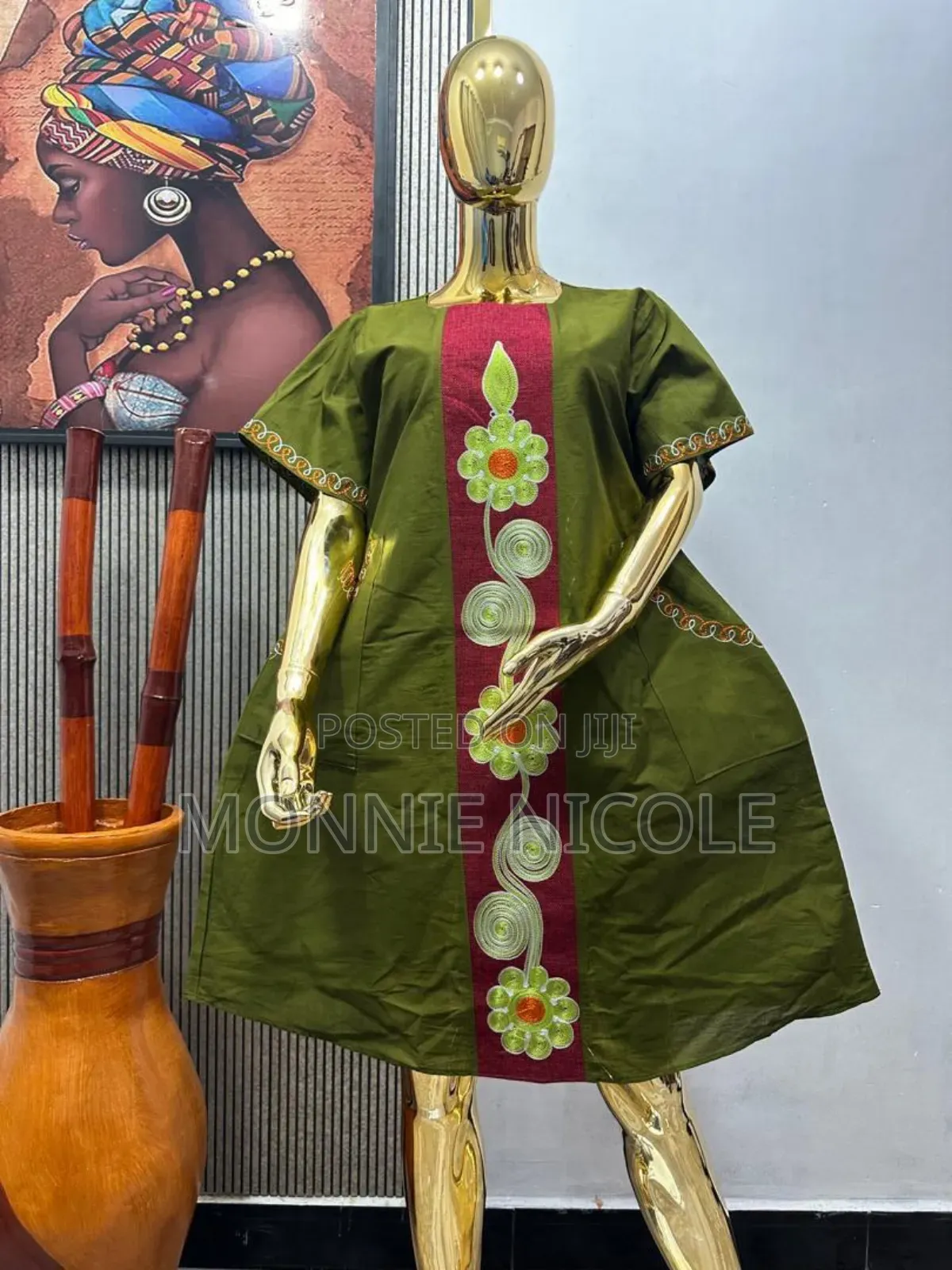 African Print Heavy Cotton