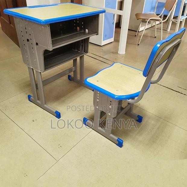Office Desk: Junior School Kids Desk and Chair Adjustable - thumbnail 3