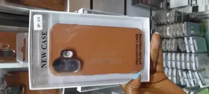 iPhone 16 Magsafe Leather Case, Metal Camera Bump Frame