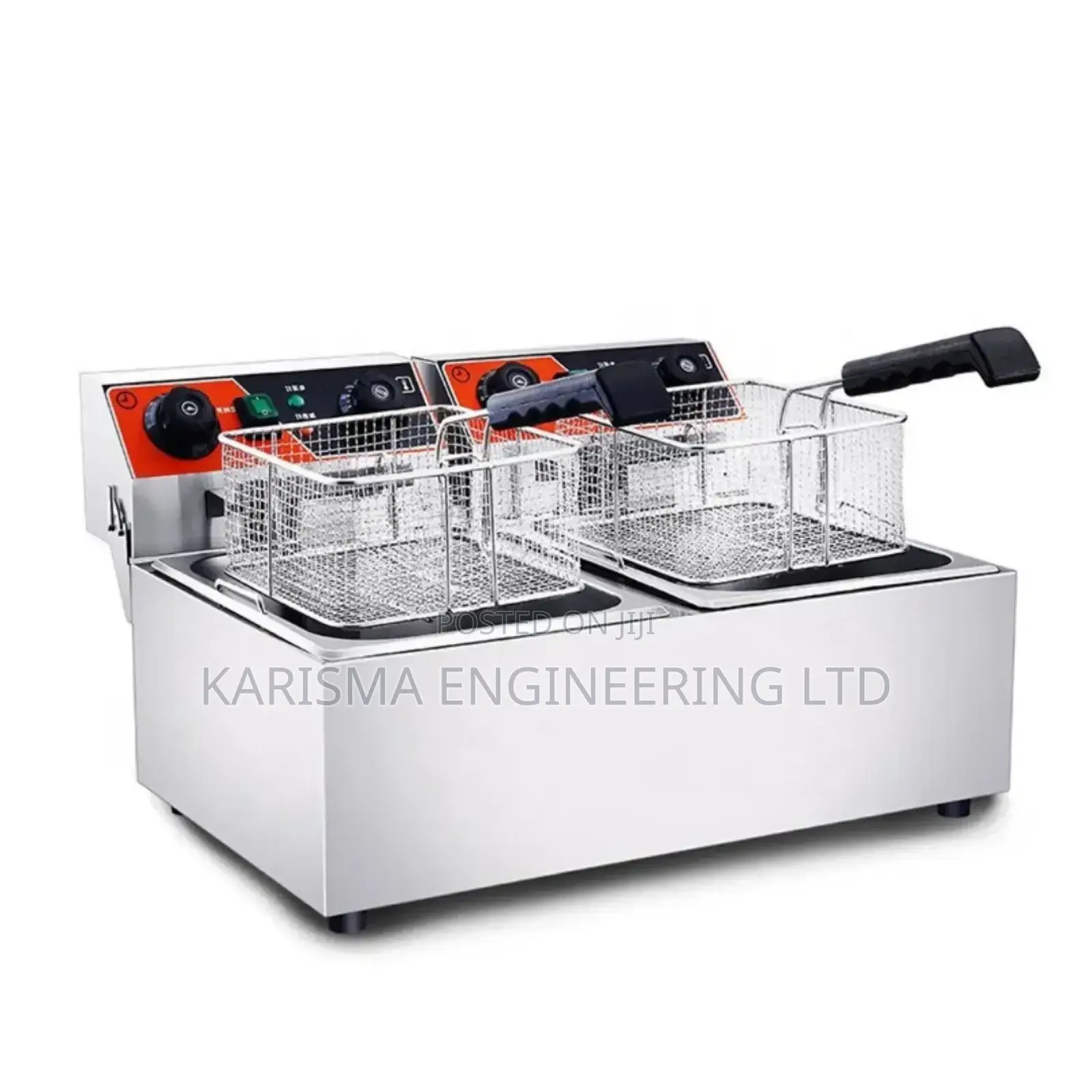 Double Caterina Deep Fryer