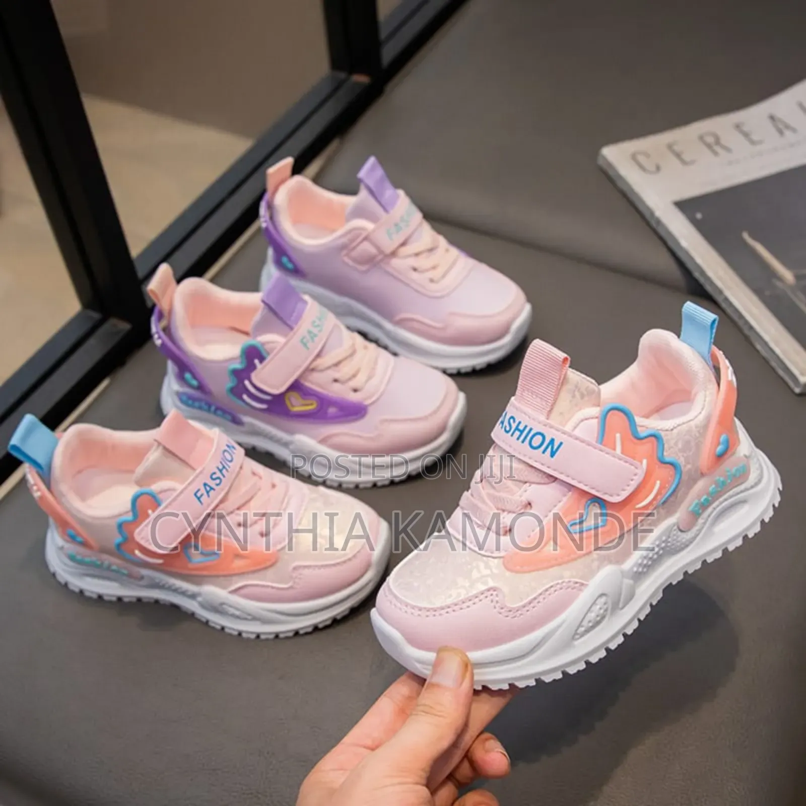 Baby Sneakers Color Pink and Purple