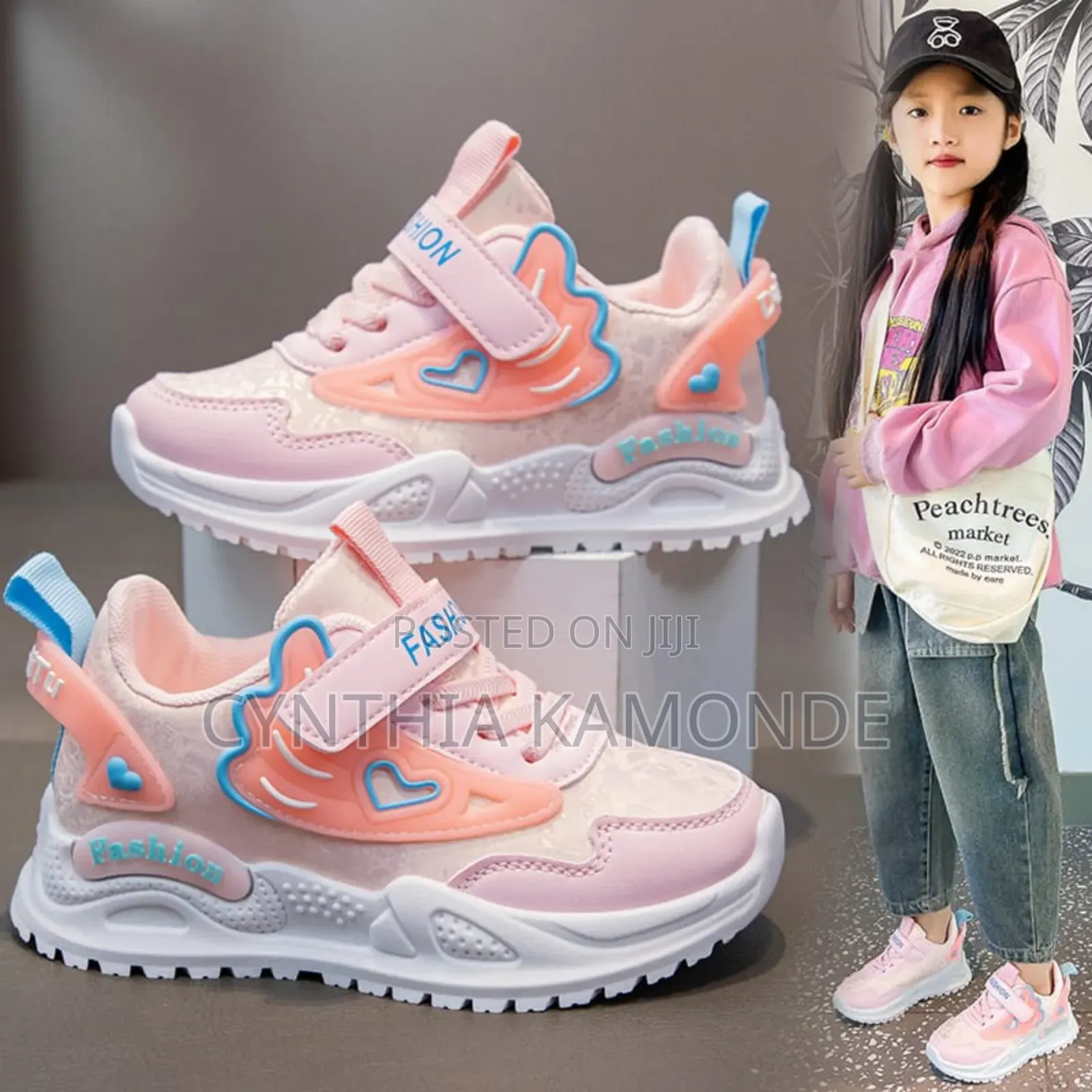 Baby Sneakers Color Pink and Purple