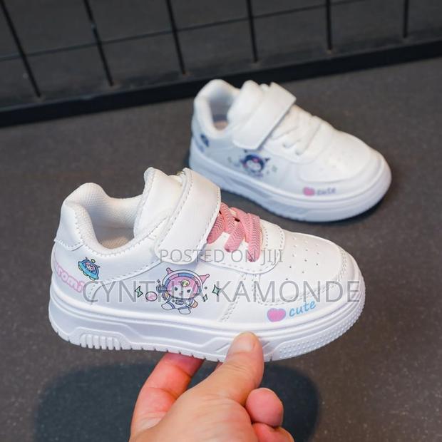 White Kids Sneakers