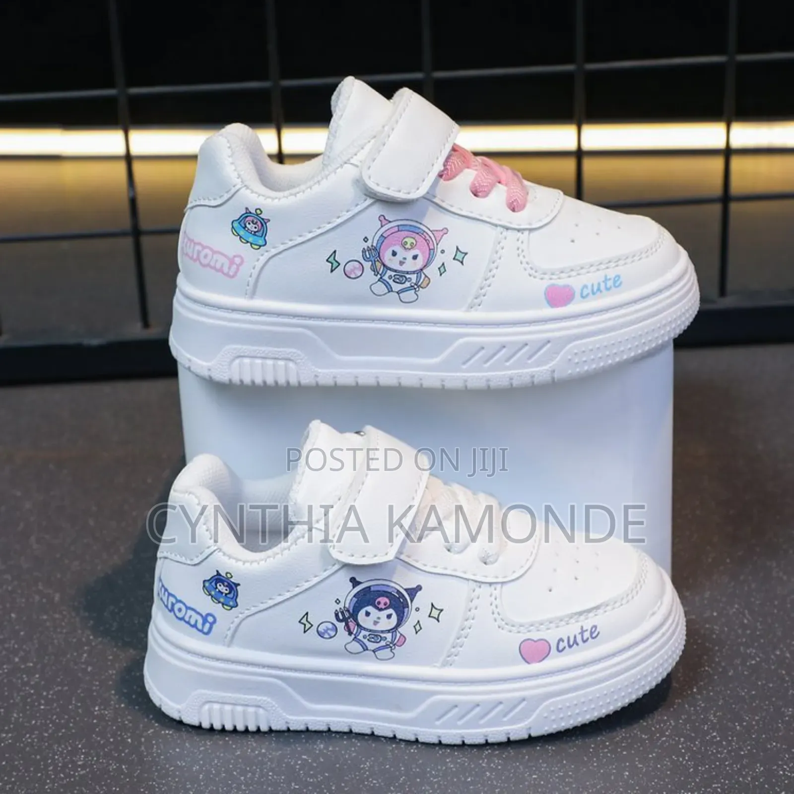 White Kids Sneakers