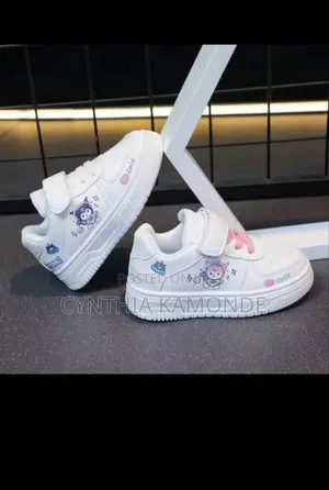 White Kids Sneakers