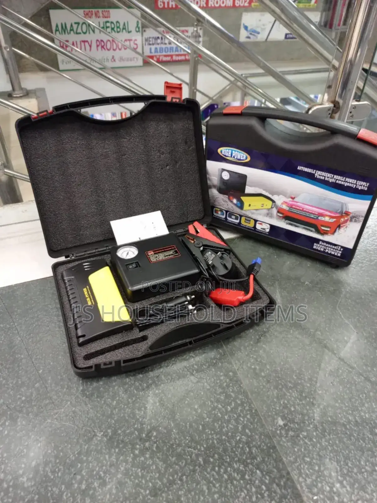Ultimate High Power Jumpstarter for Safe and Fast Starts