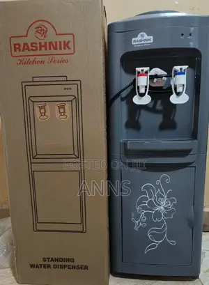 Rashnik Black Hot Normal Standing Water Dispenser