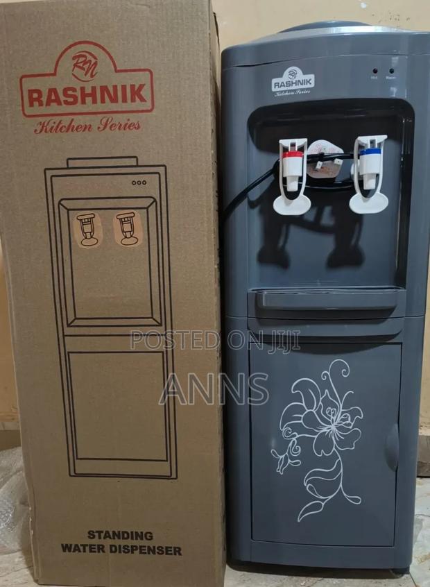 Rashnik Black Hot Normal Standing Water Dispenser