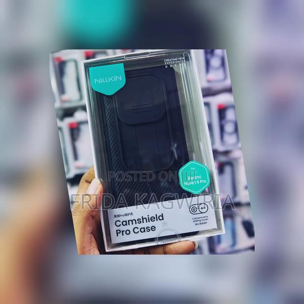 Redmi Note 14 Pro Nilkin Camshield Shockproof Back Cover - thumbnail 2