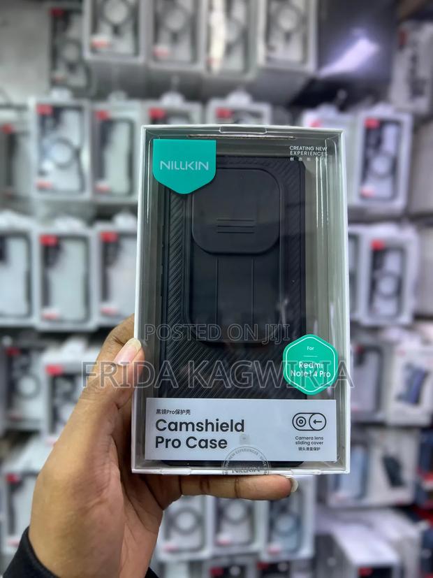 Redmi Note 14 Pro Nilkin Camshield Shockproof Back Cover