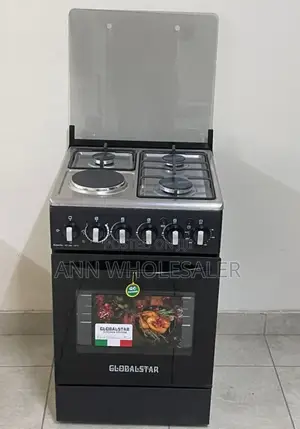 Black 50*55 Globalstar 3gas+1electric Standing Cooker G-T3