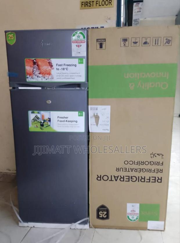 Syinix 210 Litres Double Door Refrigerator