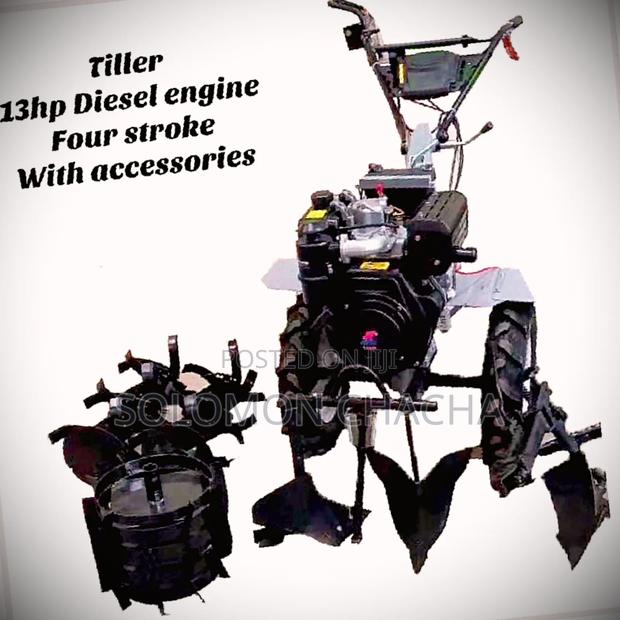 Tiller 13hp Deisel Engine 4 Stroke With Accessories Best