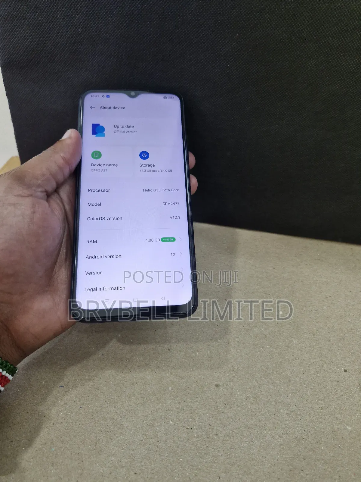 Oppo A17 64 GB Blue