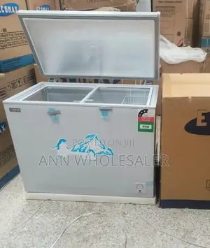 Silver Ecomax 219 Litres Deep Chest Freezer E/219-Dl