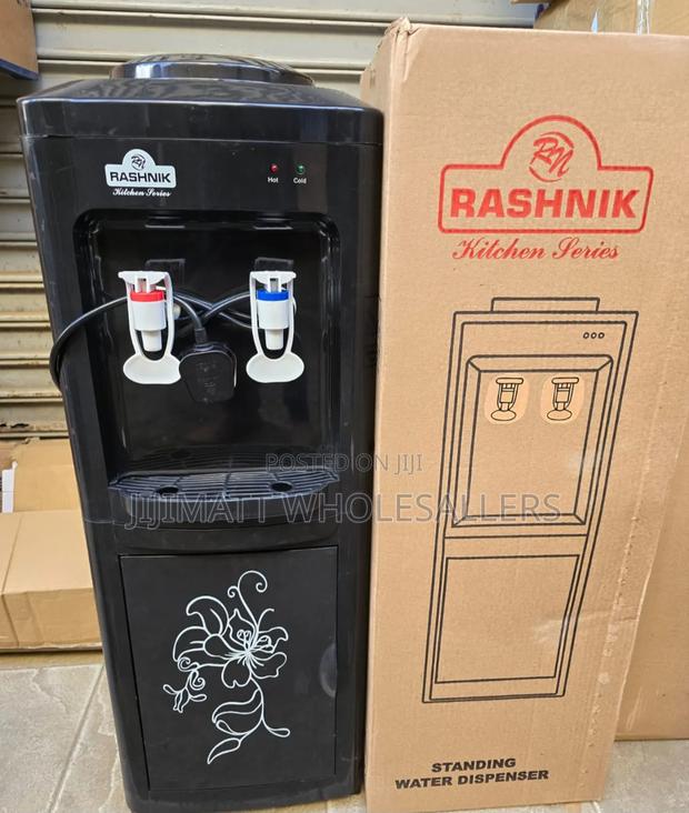 Black Rashnik 2taps Hot and Cold Dispenser