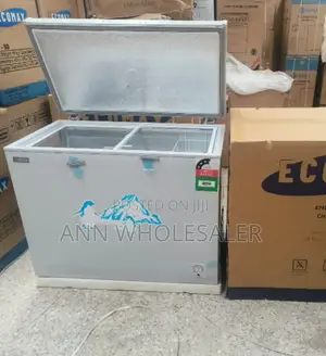 Silver Ecomax 219 Litres Chest Freezer E/219-Dl