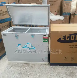 Silver Ecomax 219L Deep Chest Freezer E/219-Dl