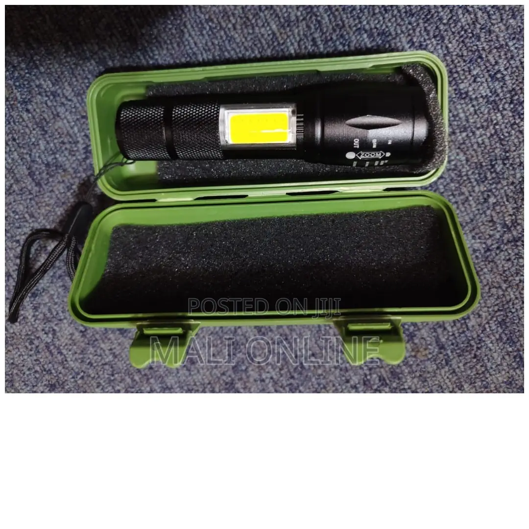 Multifunctional USB Rechargeable Torch Light Flashlight LED