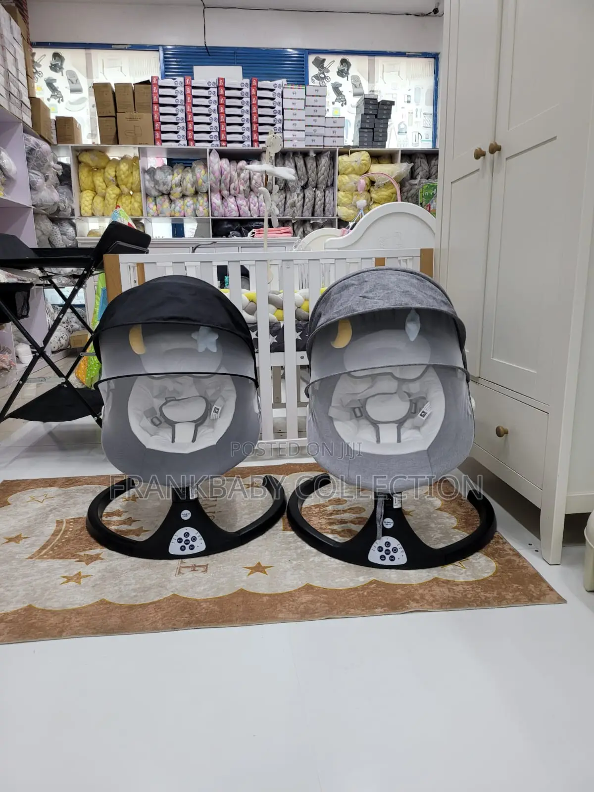 Baby Electric Swing Rocker - 3 Recline Positions 5 Motion