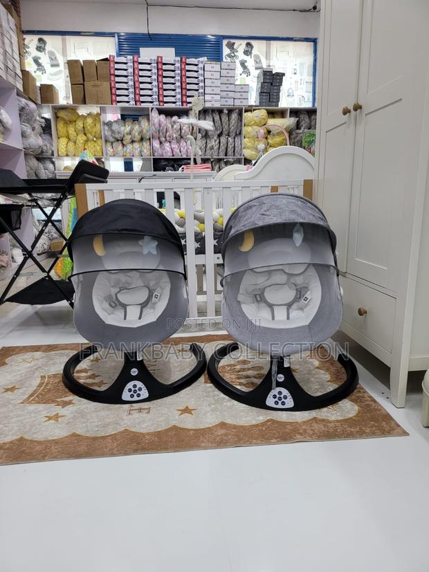 Baby Electric Swing Rocker - 3 Recline Positions 5 Motion
