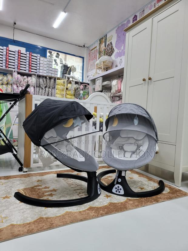 Electric Baby Swing Bouncer With Bluetooth - main view