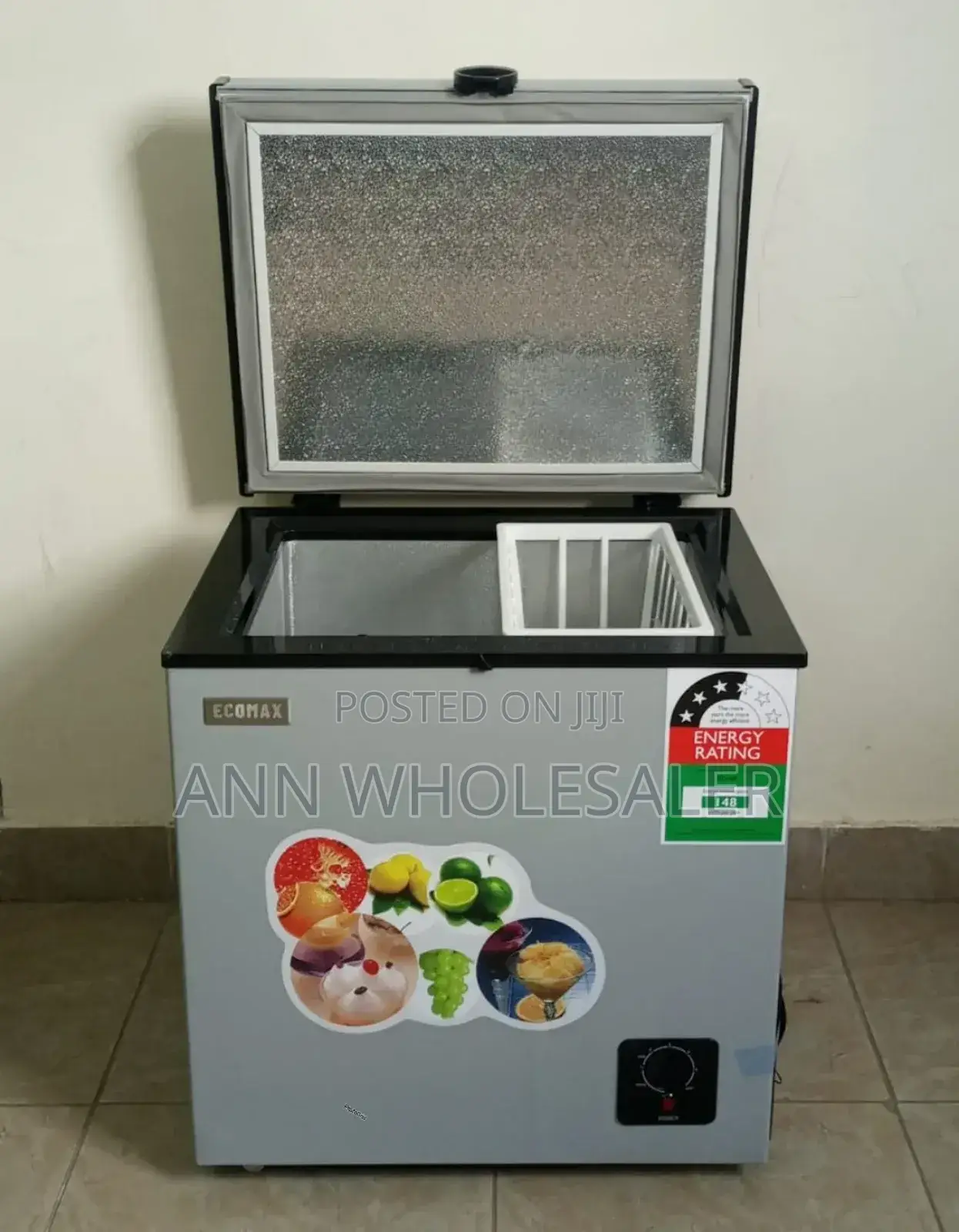 Grey 90L Ecomax Freezer E/60l-Dl