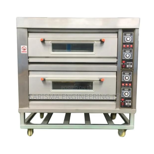 Two Decks Four Trays Commercial Oven - main view