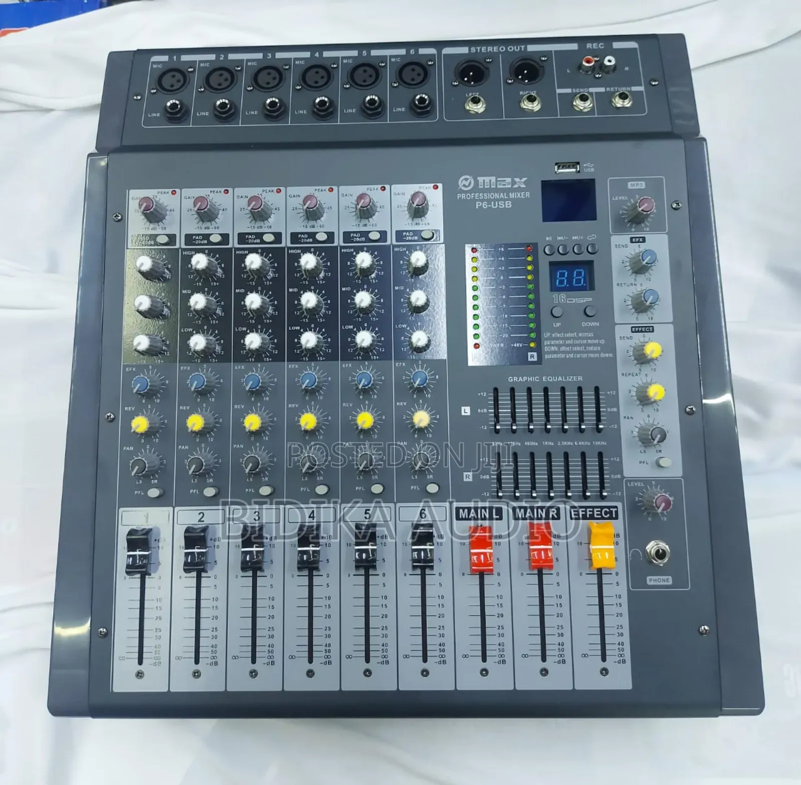 Original Max Mixer 6 Channels