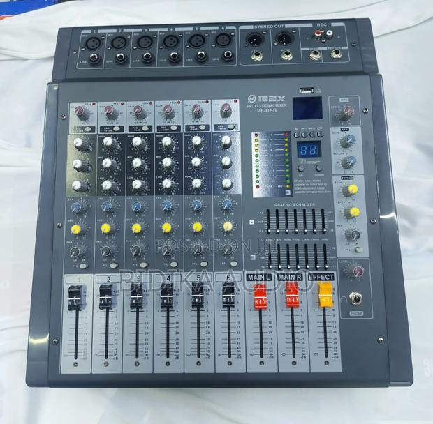 Original Max Mixer 6 Channels