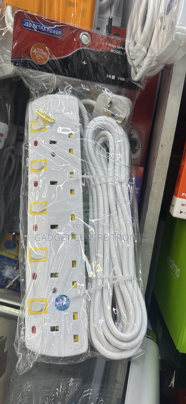 JSB 10metres 5ports Extension Cable - thumbnail 2