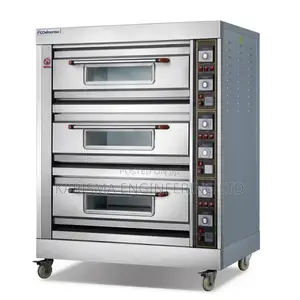 Bread Pizza Three Deck Oven