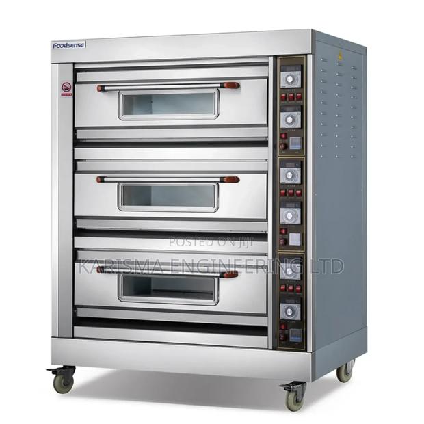 Bread Pizza Three Deck Oven - main view