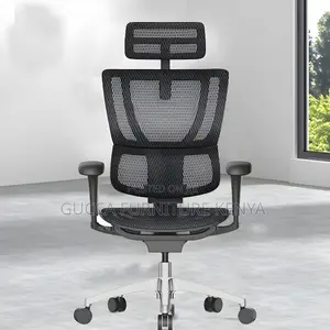 Office Chairs: Modern Mesh Office Chair Movable Arms
