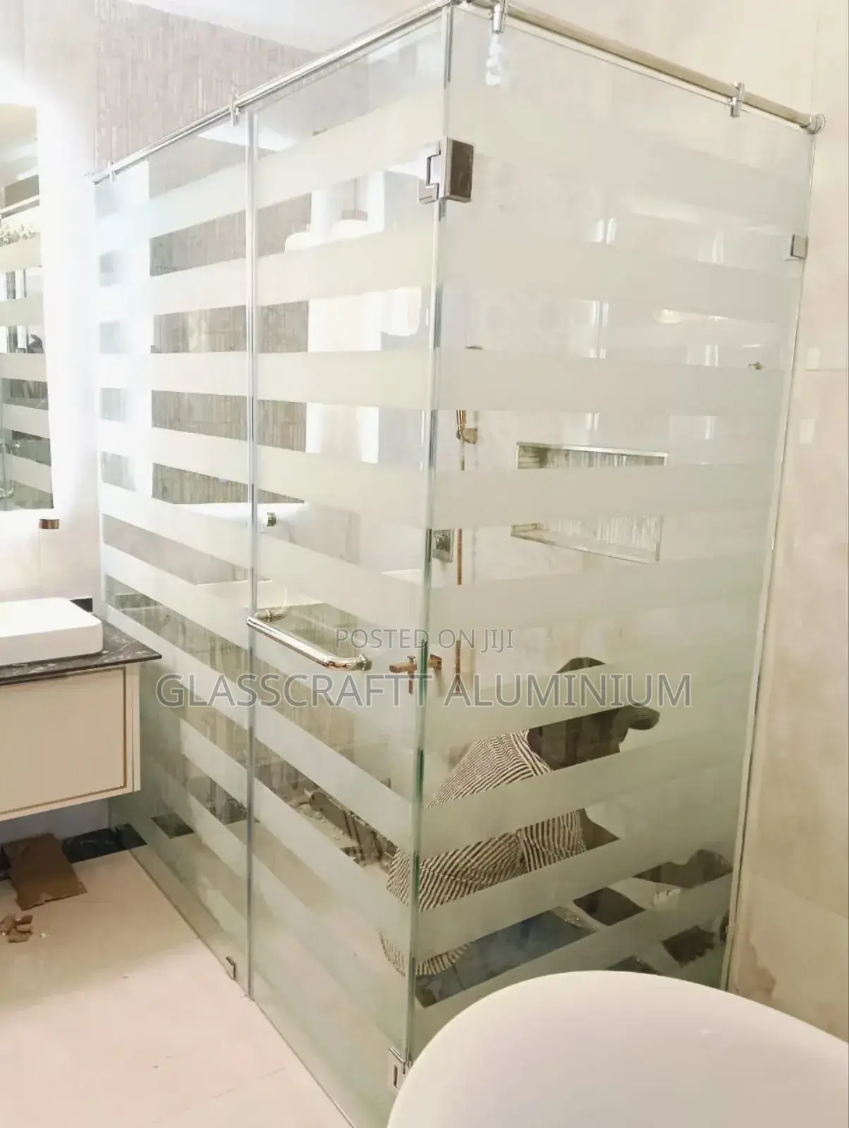 Frosted Glass Cubicle