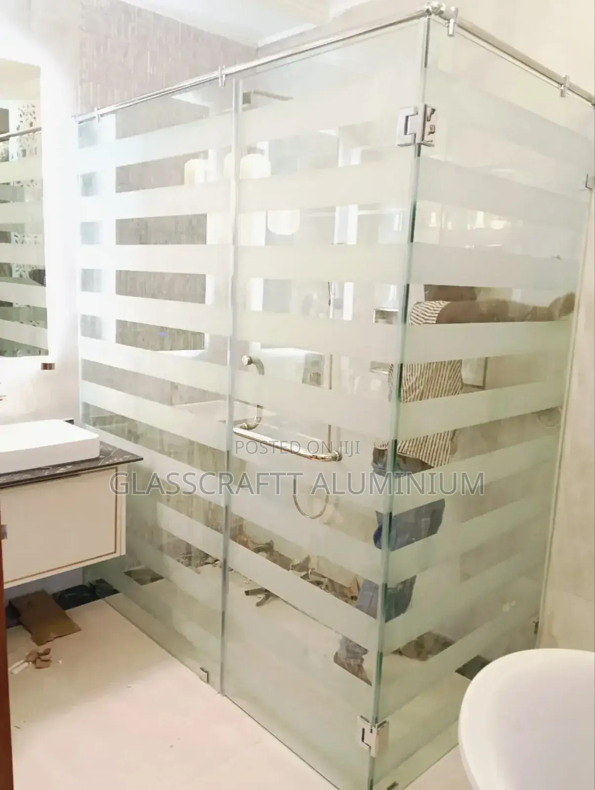 Frosted Glass Cubicle