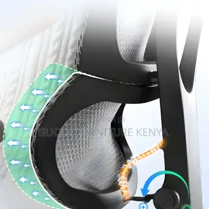 Office Chairs: Modern Mesh Office Chair Movable Arms