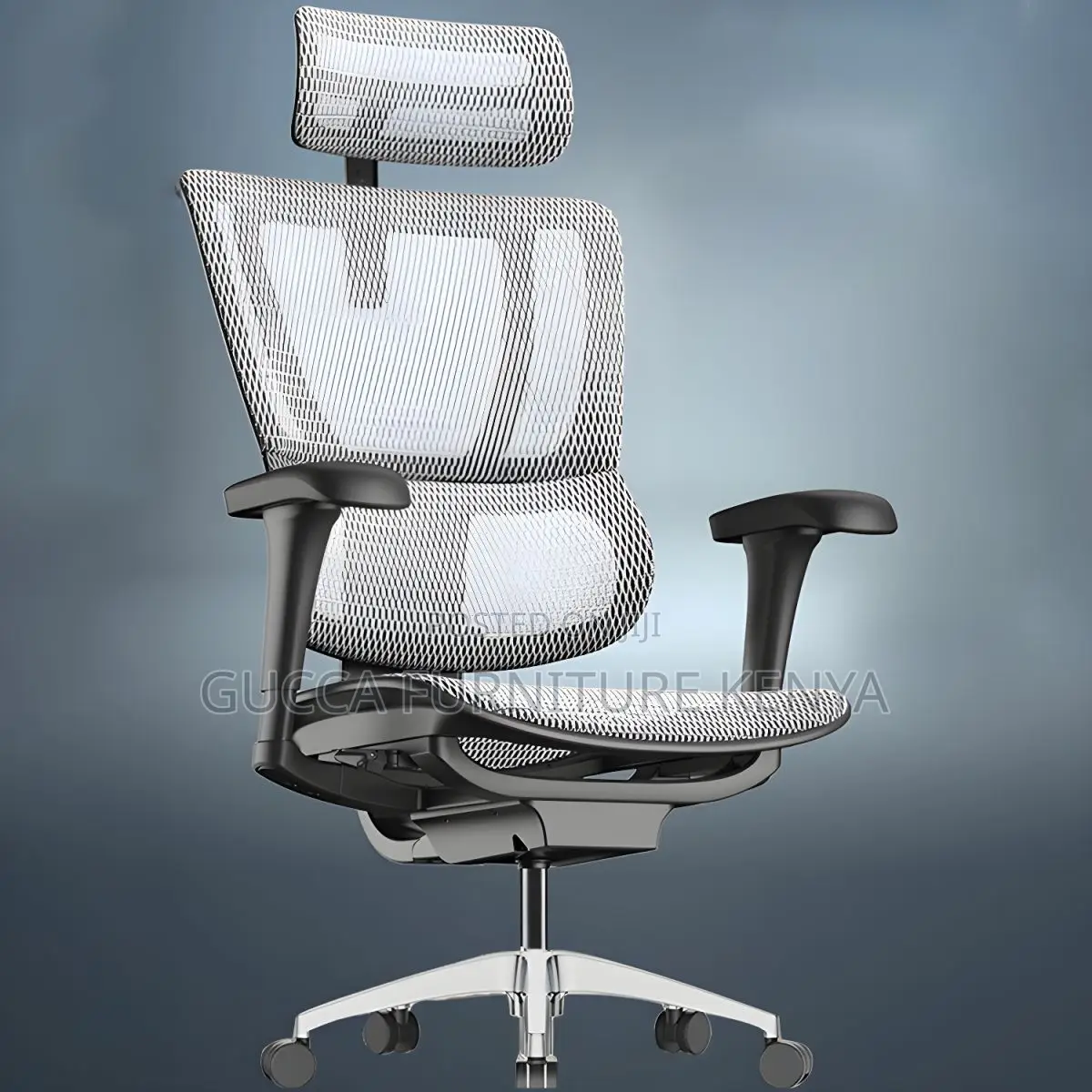 Office Chairs: Modern Mesh Office Chair Movable Arms